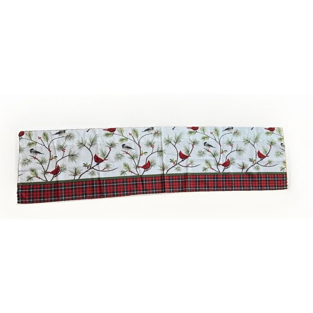 Cardinal And Chickadee Window Valance Set Of 2 14